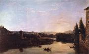 Thomas Cole Blick auf den Arno oil painting reproduction